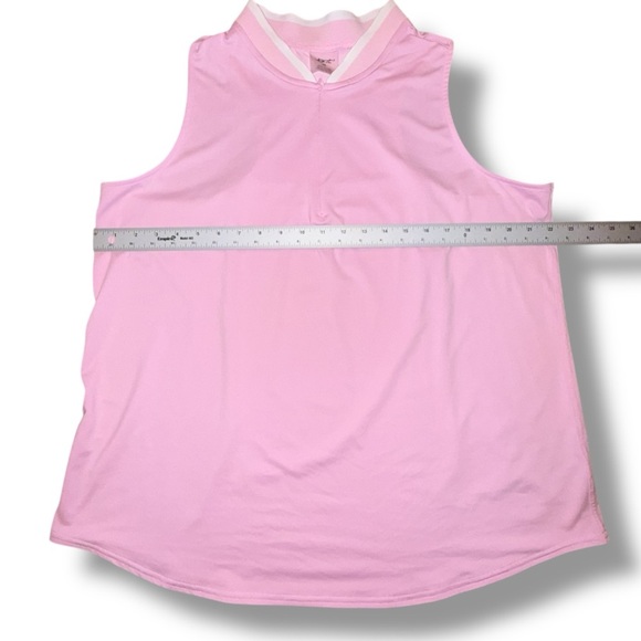 JOFIT Endurance Cutaway Racerback Golf Polo - Almond Blossom (Pink) XXL - Picture 7 of 12